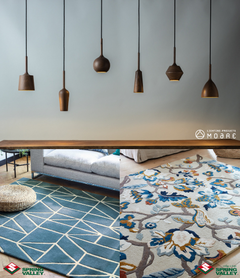 ◆11月「飛騨のあかりとぬくもり展」　あたたかみのある飛騨高山の木製照明と素材感豊かなラグ＆マット　◆